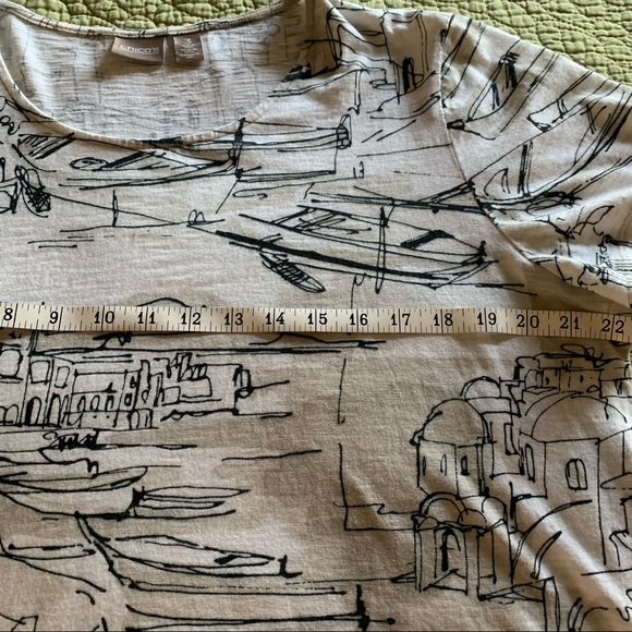 Chico’s Cotton T-Shirt * 16 - Picture 5 of 11
